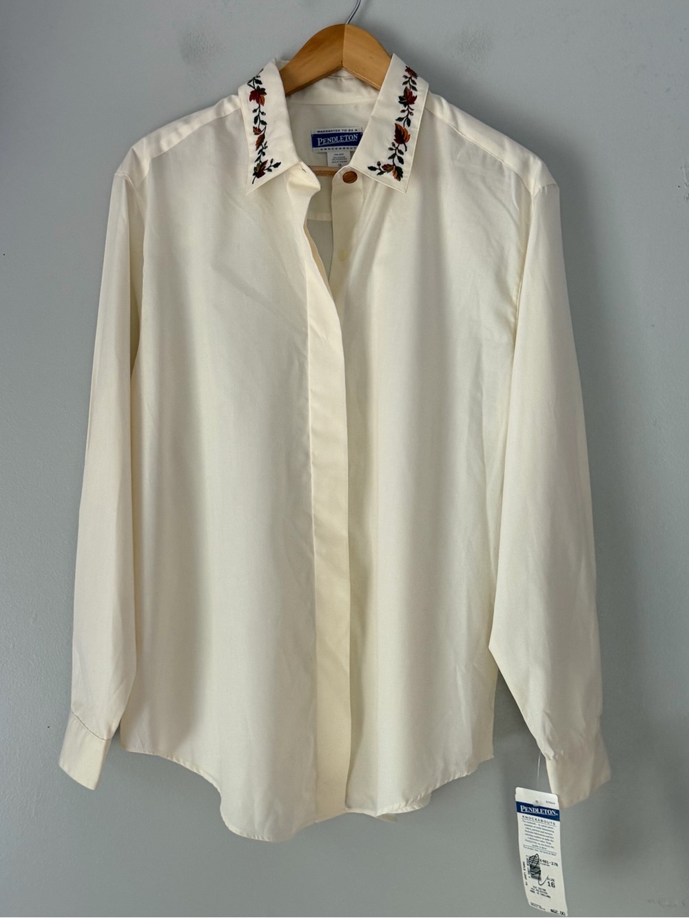 Pendleton Vintage Deadstock Collared Button Up Western Grandmacore Old Money